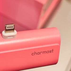 Pink Portable Charger